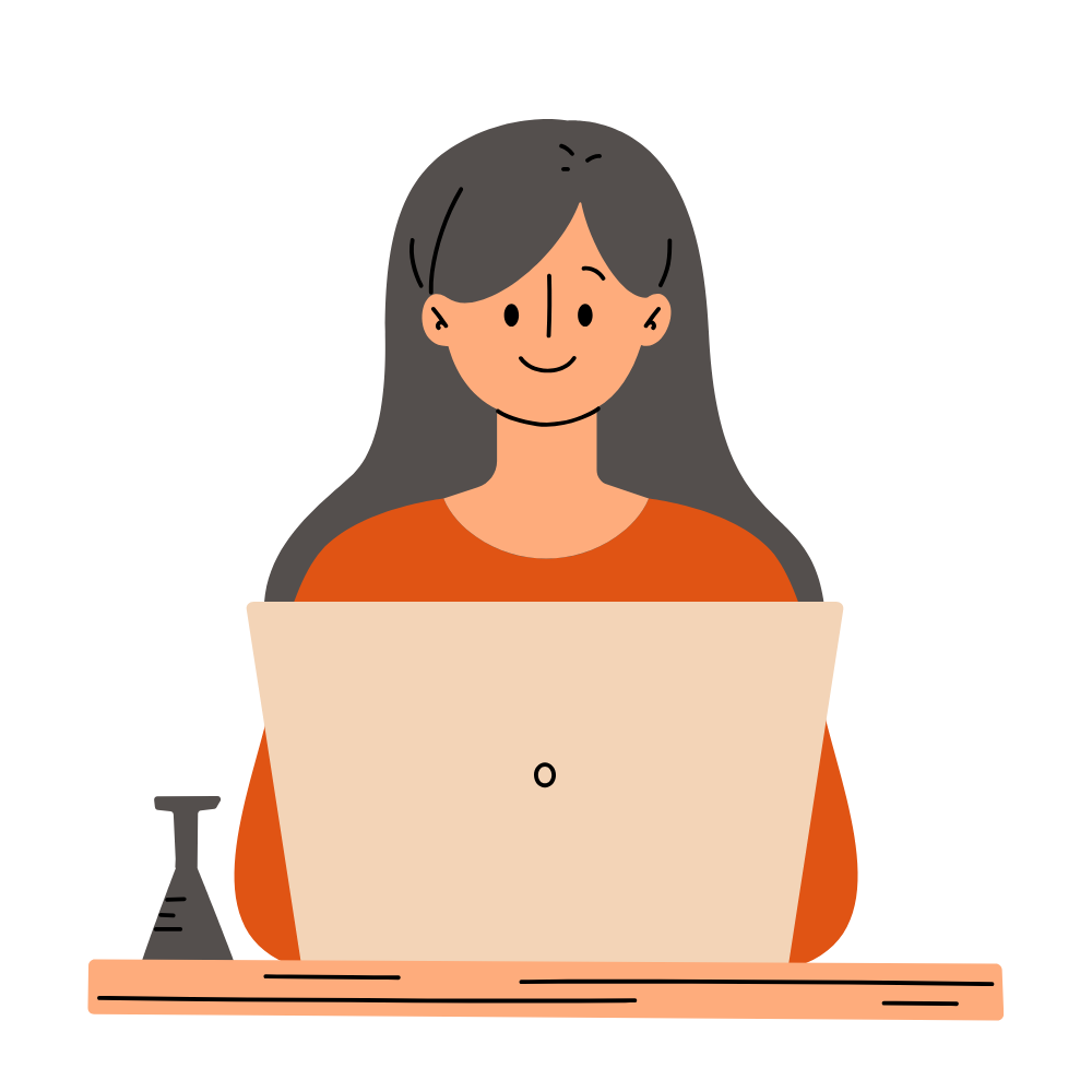 orange laptop woman orange laptop woman
